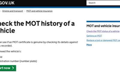 How To Check Your Cars MOT